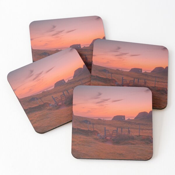 Item preview, The Elephant Rock in Ballintoy at sunset  designed and sold by Zdrojewski.