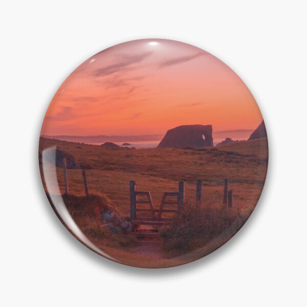 Item preview, The Elephant Rock in Ballintoy at sunset  designed and sold by Zdrojewski.