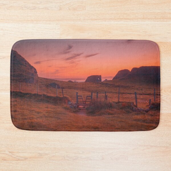 Item preview, The Elephant Rock in Ballintoy at sunset  designed and sold by Zdrojewski.