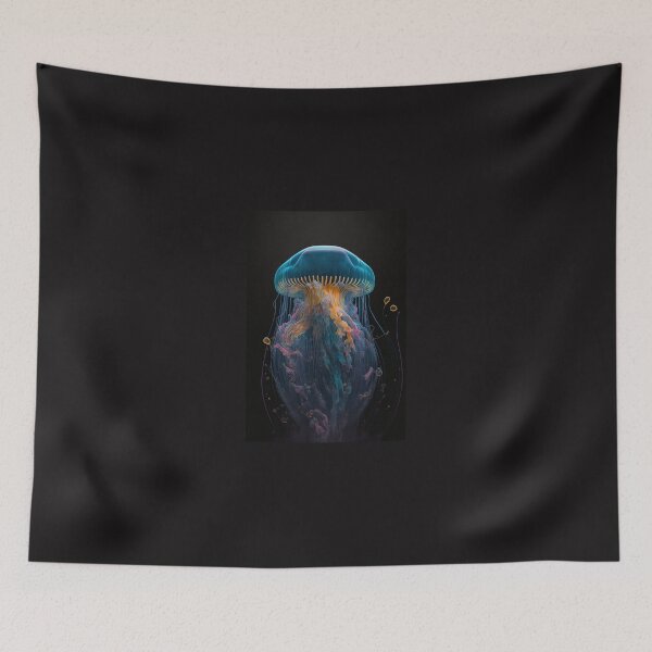 Item preview, Jellyfish Mirage: A mystical journey into the ocean's depths designed and sold by AstralArtisan.