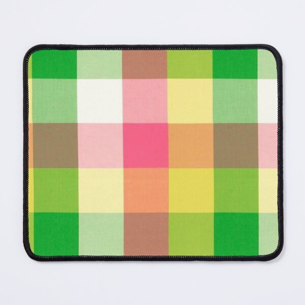 Item preview, Pink and Green plaid pattern designed and sold by Donkey's Salad.