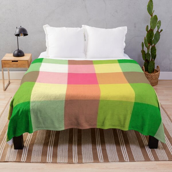 Item preview, Pink and Green plaid pattern designed and sold by Donkey's Salad.