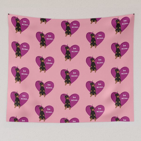 Item preview, Doberman Pinscher Valentines Day  designed and sold by KantstandyaC.
