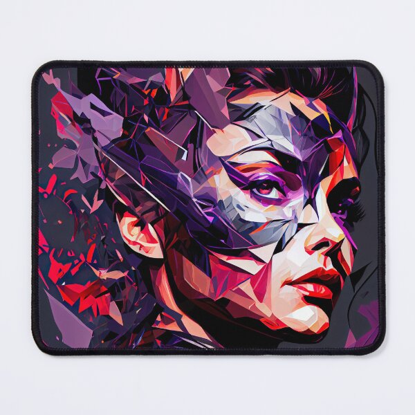 Item preview, Wonder woman pink on black background  designed and sold by AIEngine.