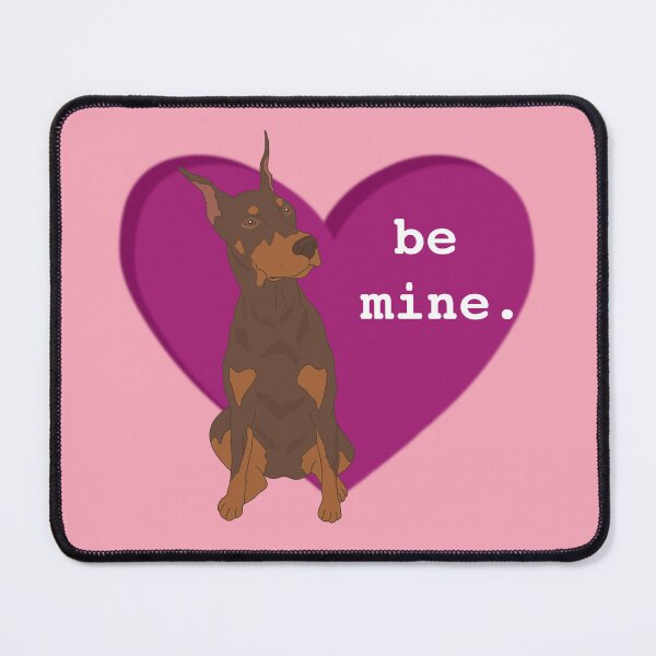 Item preview, Red Doberman Pinscher Valentines Day designed and sold by KantstandyaC.