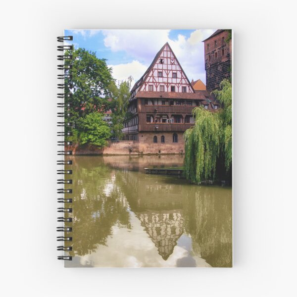 Item preview, Summer on the River, Medieval Nuremberg, Germany designed and sold by Kasia Design.