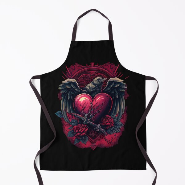 Item preview, VALENTINE RAVEN AND HEART LOVE  Midjourney AI Artwork designed and sold by davidjulie.