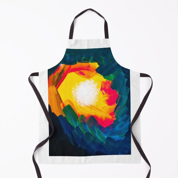 Item preview, Abstract Painting Stormy Sea at Sunset designed and sold by Kate Holloman Art.