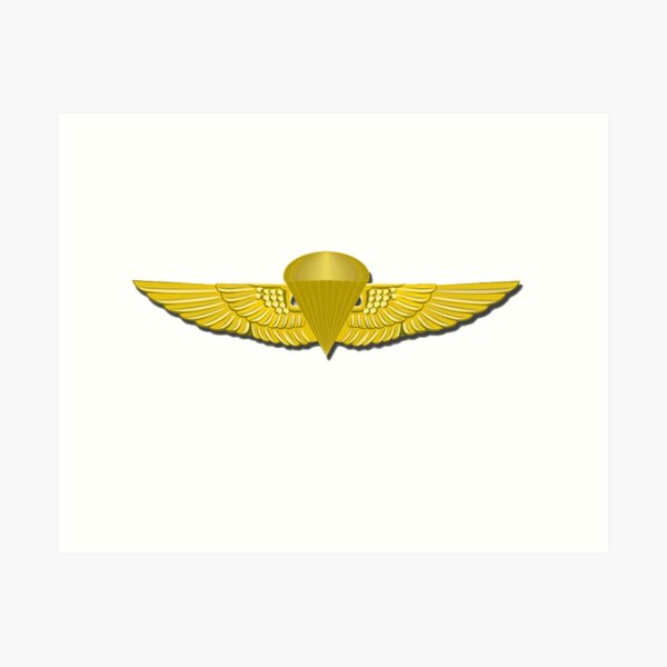 Aperçu de l'œuvre Ailes de saut dorées créée et vendue par Airdale Navy.