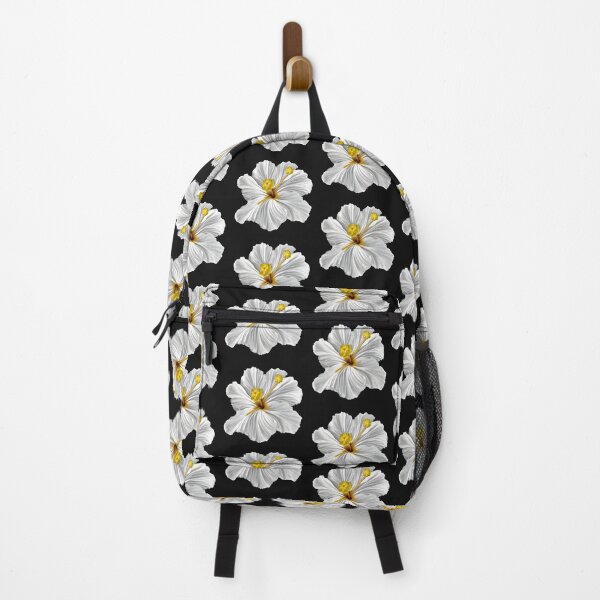Item preview, Yellow and white hibiscus flower designed and sold by gramizzia.
