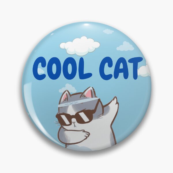 Item preview, It's a cool cat designed and sold by Blu-Sun.