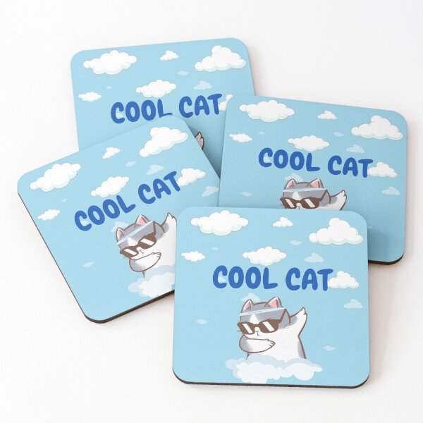 Item preview, It's a cool cat designed and sold by Blu-Sun.