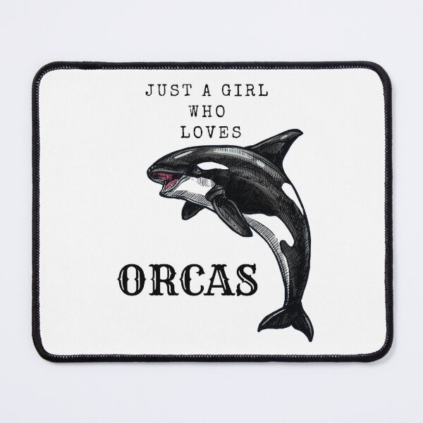 Item preview, Just a Girl Who Loves Orcas designed and sold by The2Art.