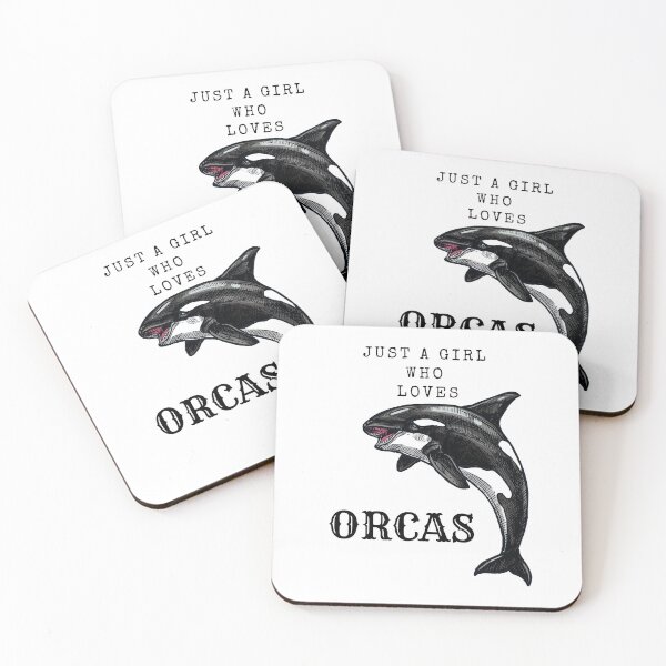 Item preview, Just a Girl Who Loves Orcas designed and sold by The2Art.