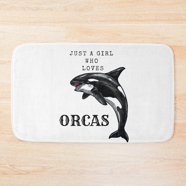 Item preview, Just a Girl Who Loves Orcas designed and sold by The2Art.