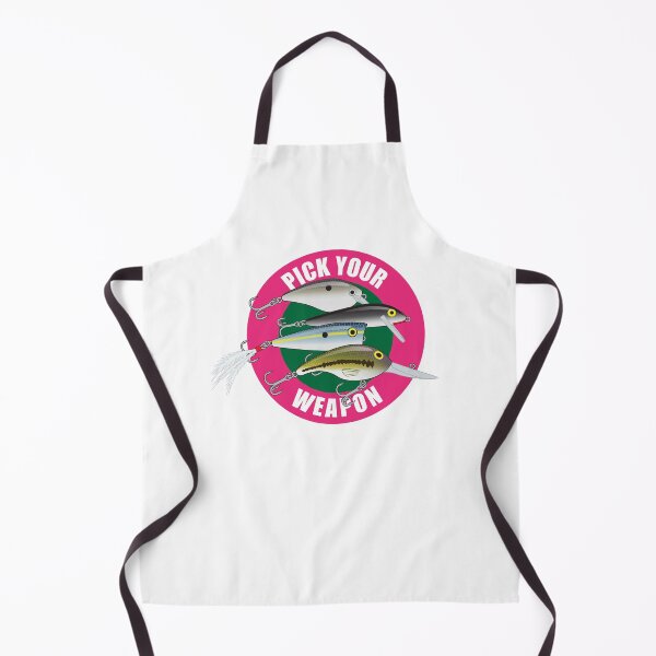Item preview, Pick Your Weapon Fishing Lures Saying 02 Sticker designed and sold by BlueSkyTheory.