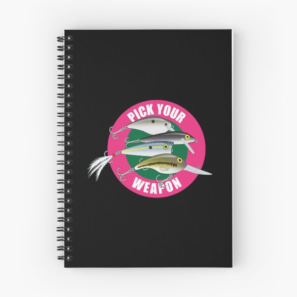 Item preview, Pick Your Weapon Fishing Lures Saying 02 Sticker designed and sold by BlueSkyTheory.
