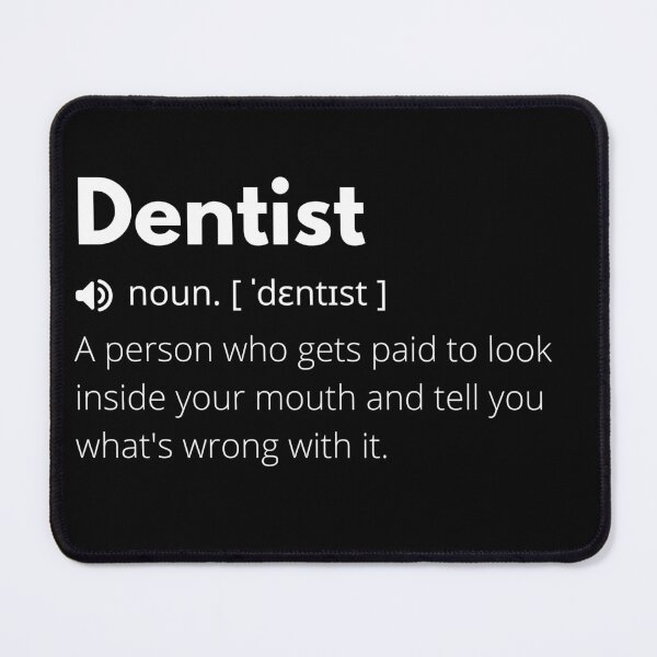 Item preview, Funny Dentist Definition designed and sold by Funny Definition.