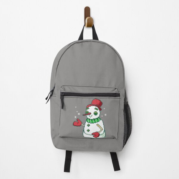 Item preview, Snowman pixel art design designed and sold by ElvaLind.