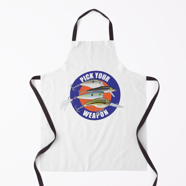 Item preview, Pick Your Weapon Fishing Lures Saying 03 Sticker designed and sold by BlueSkyTheory.