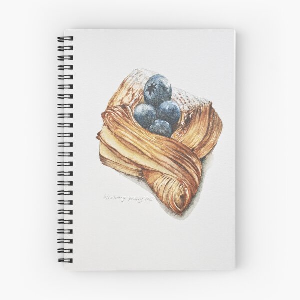Item preview, Blueberry pastry watercolour  designed and sold by taketocake.