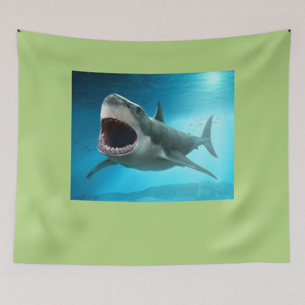 Item preview, the brave shark designed and sold by ElvaLind.