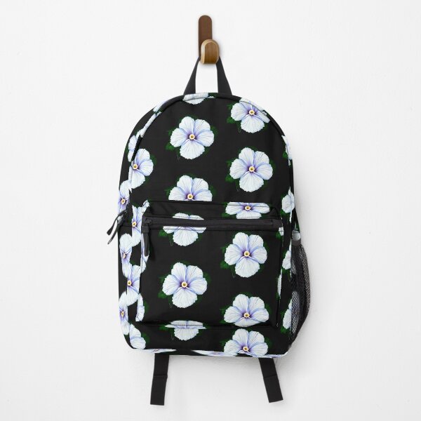 Item preview, Purple and white hibiscus flower designed and sold by gramizzia.