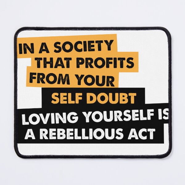 Item preview, Self affirmation against self doubt designed and sold by asprayson.