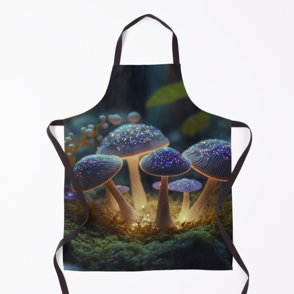 Item preview, Glowing mushrooms 2 designed and sold by Red Witch Art.