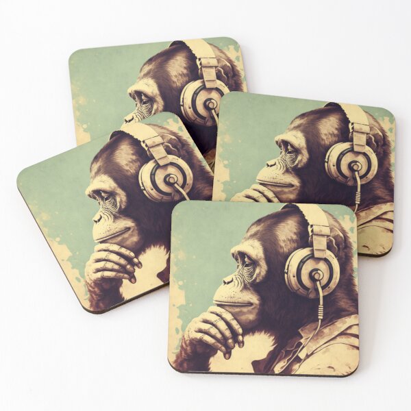 Item preview, Monkey Thinker designed and sold by mrkristof47.