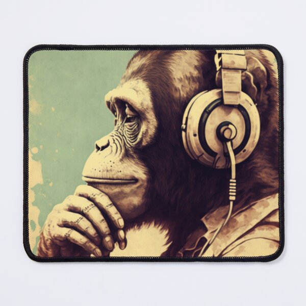 Item preview, Monkey Thinker designed and sold by mrkristof47.
