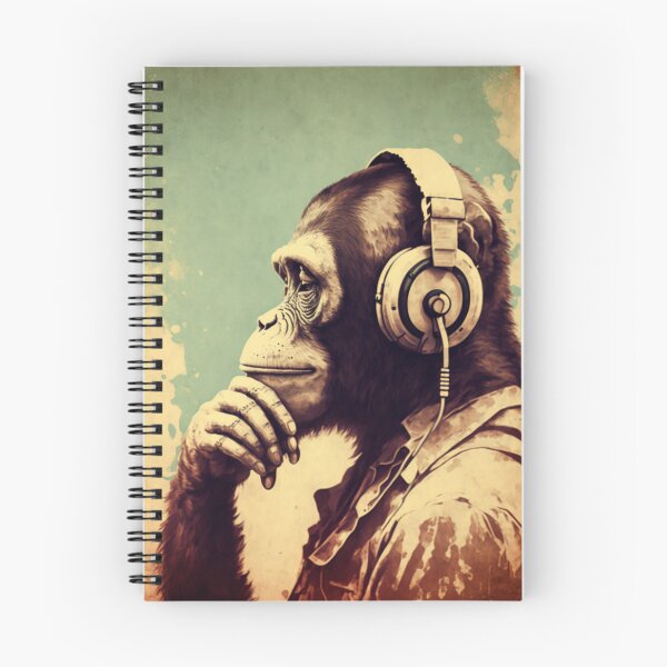 Item preview, Monkey Thinker designed and sold by mrkristof47.