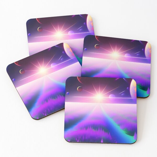 Item preview, Neon Cosmic Vista designed and sold by Teebuya.