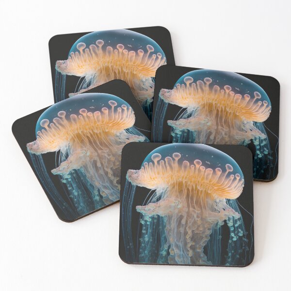 Item preview, Jellyfish Enigma: Unveiling the ocean's hidden beauty designed and sold by AstralArtisan.