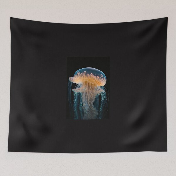 Item preview, Jellyfish Enigma: Unveiling the ocean's hidden beauty designed and sold by AstralArtisan.