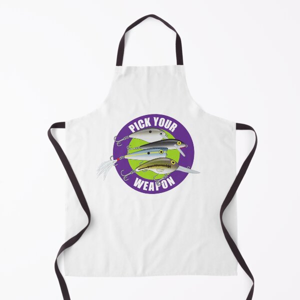 Item preview, Pick Your Weapon Fishing Lures Saying 05 Sticker designed and sold by BlueSkyTheory.
