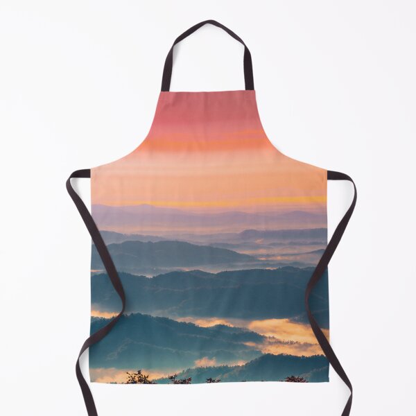 Item preview, Sunset over a Hilly Landscape designed and sold by Taceo10.