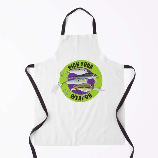Item preview, Pick Your Weapon Fishing Lures Saying 06 Sticker designed and sold by BlueSkyTheory.