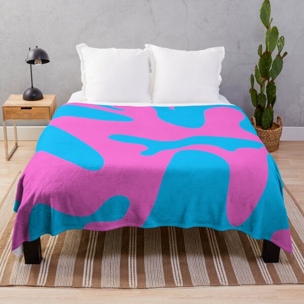 Item preview, Pink and Blue Bubbly Pattern Design designed and sold by theprintedclub.