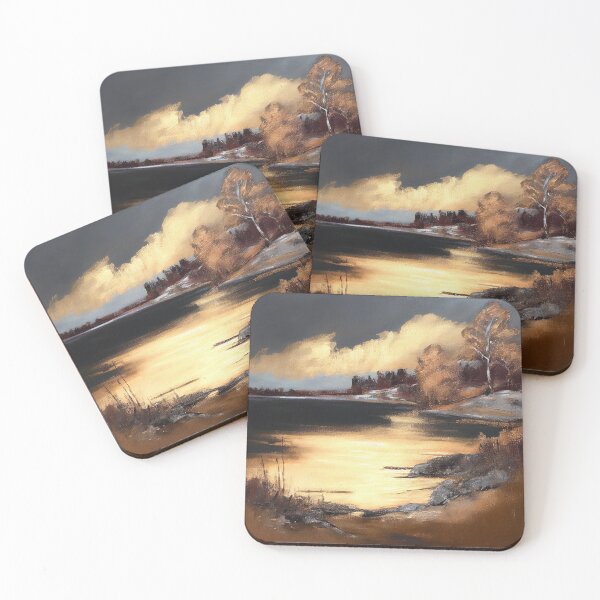 Item preview, Golden tranquility at the lake designed and sold by Catalin Gheorghe Tudor.