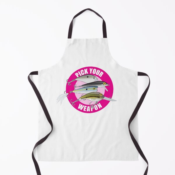 Item preview, Pick Your Weapon Fishing Lures Saying 07 Sticker designed and sold by BlueSkyTheory.