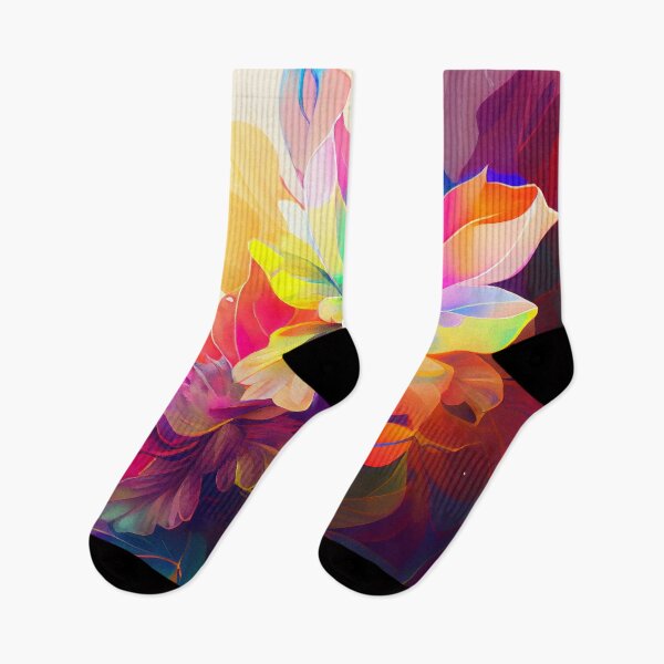 Item preview, The Colors of the Rainbow in Phantasmal Iridescent Flower Graphics designed and sold by HiArtify ❤️.