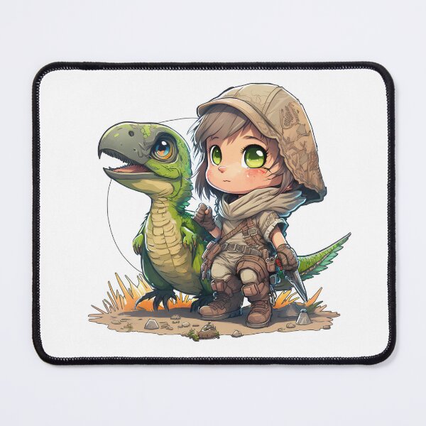 Item preview, Survival Girl with Baby Terror Bird designed and sold by RaOsiris.