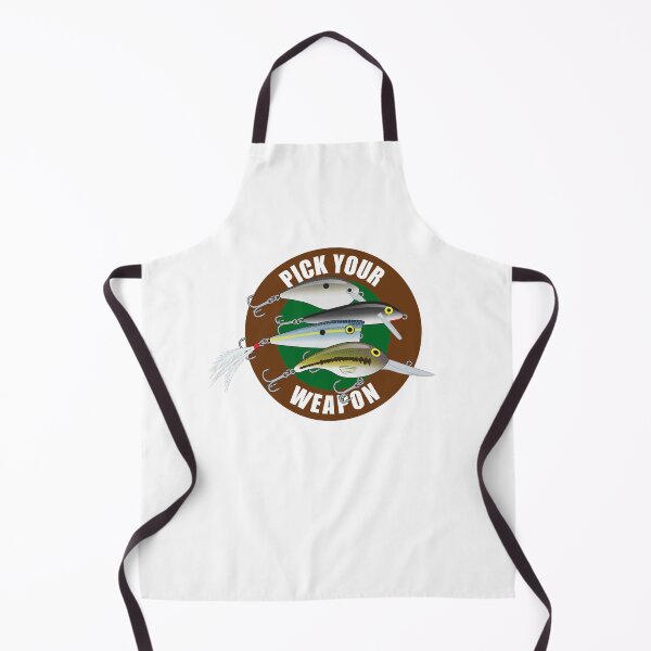 Item preview, Pick Your Weapon Fishing Lures Saying 08 Sticker designed and sold by BlueSkyTheory.