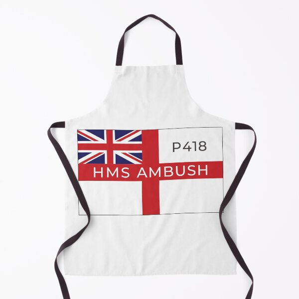 Item preview, HMS Ambush P418 On British White Ensign - British Navy Amphion Class Submarine. designed and sold by Stuart Jones.