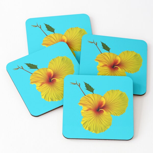 Item preview, Yellow hibiscus flower designed and sold by gramizzia.