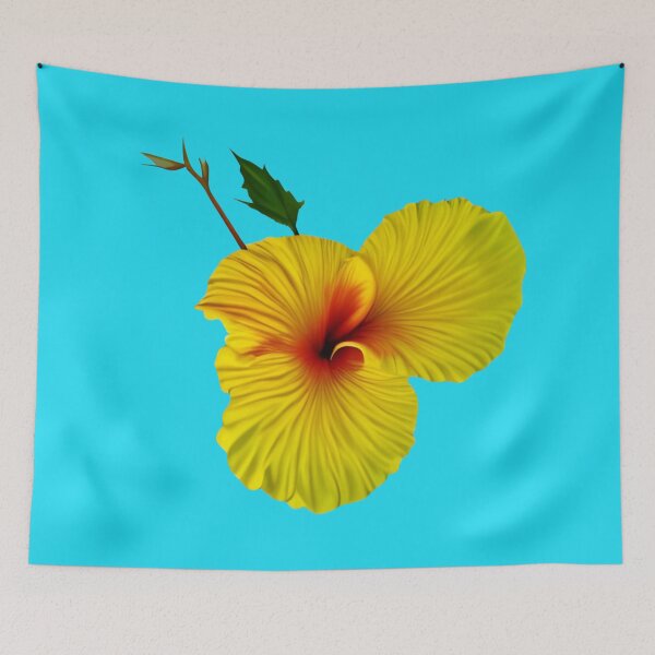 Item preview, Yellow hibiscus flower designed and sold by gramizzia.