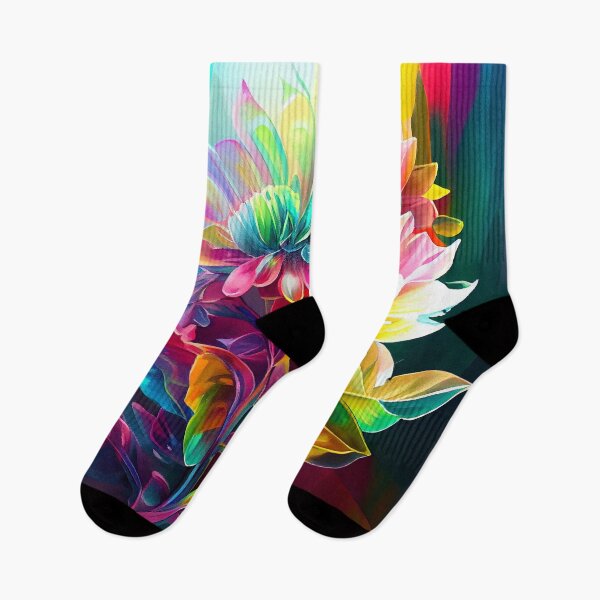 Item preview, The Colors of the Rainbow in Phantasmal Iridescent Flower Graphics designed and sold by HiArtify ❤️.