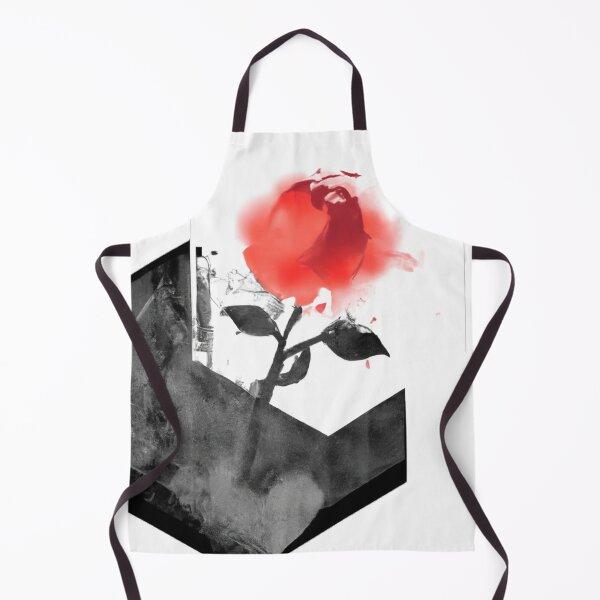 Item preview, Red Rose Geometric Flower Design | Version 2 | Umbellated Studio designed and sold by Umbellated.