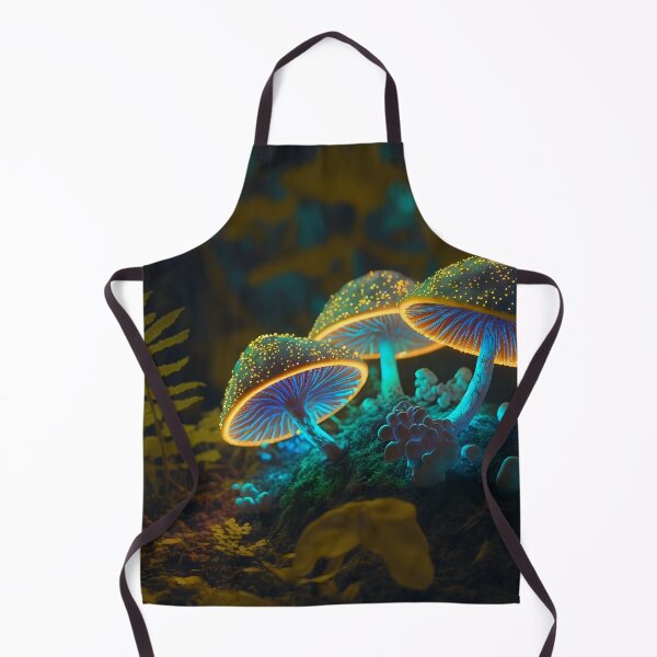 Item preview, Glowing mushrooms 4 designed and sold by Red Witch Art.